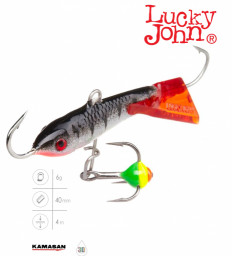 Балансир Lucky John CLASSIC 4 с тр. 40мм/12HRT блистер