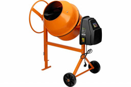 Бетоносмеситель Сибртех БСН-130П мощность 500 Вт полиамидный венец