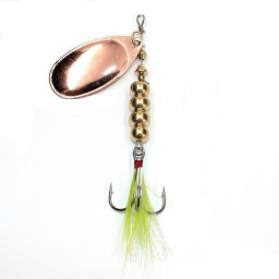 Блесна вращ. Namazu AmanThul, вес 13 г, цвет 02 латунь