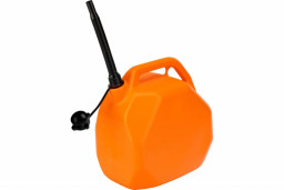 Канистра для ГСМ пластиковая со скошенными углами 20 литров Stels