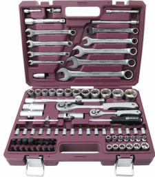 Набор инструмента универсальный 1/4", 1/2"DR, 82 предмета THORVIK