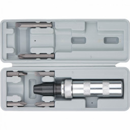 Отвертка ударно-поворотная 1/2" набор бит 6 шт MATRIX