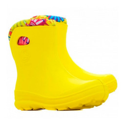 Полусапоги демисезонные женские РЫСЬ 870 У желтый-ромашка Каури