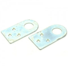 Проушина прямая Кунгур 40х75 цинк д/нав.замков