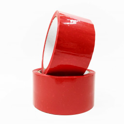 Скотч 48*66м красная КРЕПЫЖ