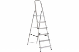 Стремянка алюминиевая 6 ступеней Вихрь
