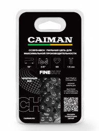 Цепь 18" 3/8" 1,5мм 68 звеньев чизель CAIMAN