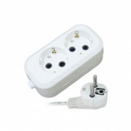 Удлинитель Универсал У10-554 ПВС 3*0,75 3гн. с/з 5м