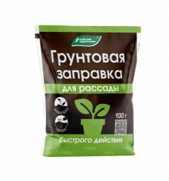 Заправка грунтовая БХЗ Для рассады 100гр